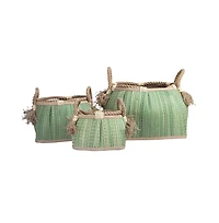 Kaplan Early Learning Sense of Place Woven Baskets - Set of 3