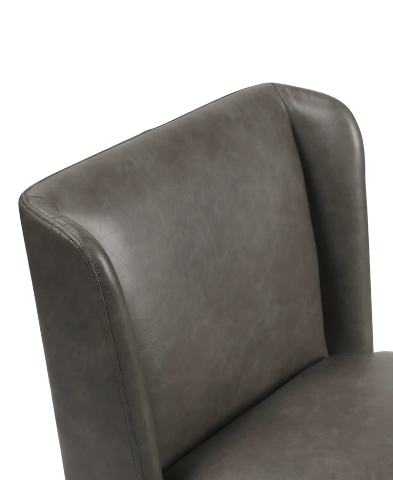 Seham Faux Leather Dining Chair, Created for Macy's