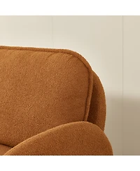 Streamdale Furniture Lamb Fabric Sofa Modern Comfort & Style for You