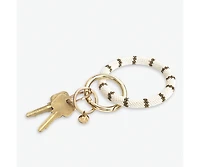 Chloe Beaded Key Ring Bracelet
