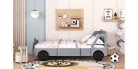 Streamdale Full Car-Shaped Platform Bed With Wheels
