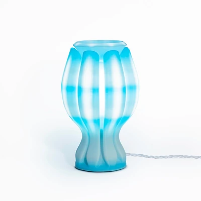 Jonathan Y Flower Tropical Coastal Plant-Based Pla 3D Printed Dimmable Led Table Lamp