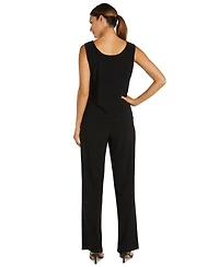 R & M Richards Women's Sequined Jacket, Top Pants