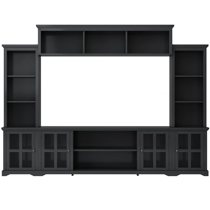 Streamdale Lunar Series Modular Entertainment System with Ample Storage