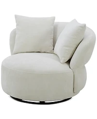 Ordesh Fabric Swivel Chair, Created for Macy's