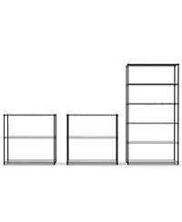 2 Pack 3 Tier Shelf Wire Shelving Unit,