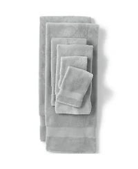 Lands End Quick Dry Cotton 6 Piece Bath Towel Set