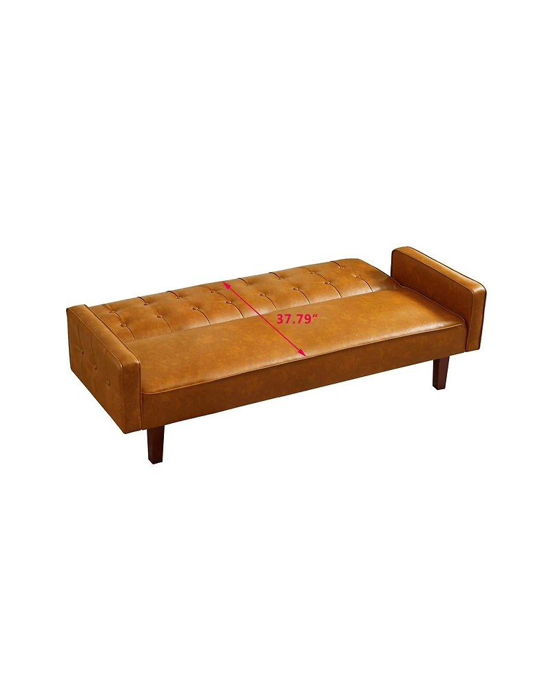 Streamdale Sofa Sofa Bed Brown Pu
