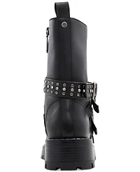 Aldo Women's Vortexia Studded Buckled-Strap Booties