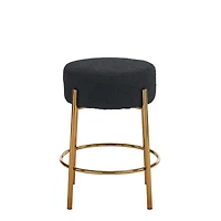 Simplie Fun 24" Contemporary Upholstered Bar Stools, Set of 2