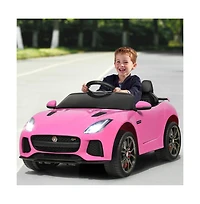 12V Jaguar F-Type Svr Licensed Kids Ride On Car