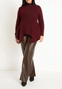 Eloquii Plus Size Peplum Sweater