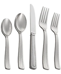 Michael Aram Stainless Steel Hammertone Collection 5-Pc. Flatware Set