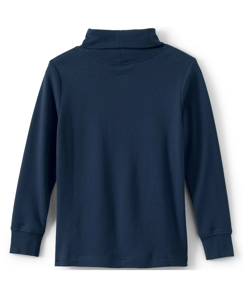 Lands' End Girls Long Sleeve Turtleneck