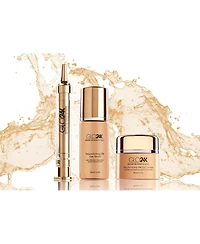GLO24K Eye Care Set with our 24k Instant Facelift Cream, Eye Treatment Cream, and Eye Serum.