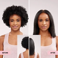 L'ange Professional Hair Mane Pass 2-in-1 Straightening Brush
