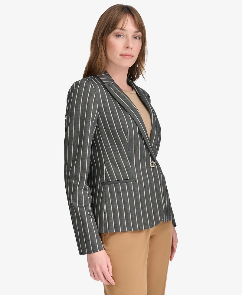 Tommy Hilfiger Women's Striped Blazer