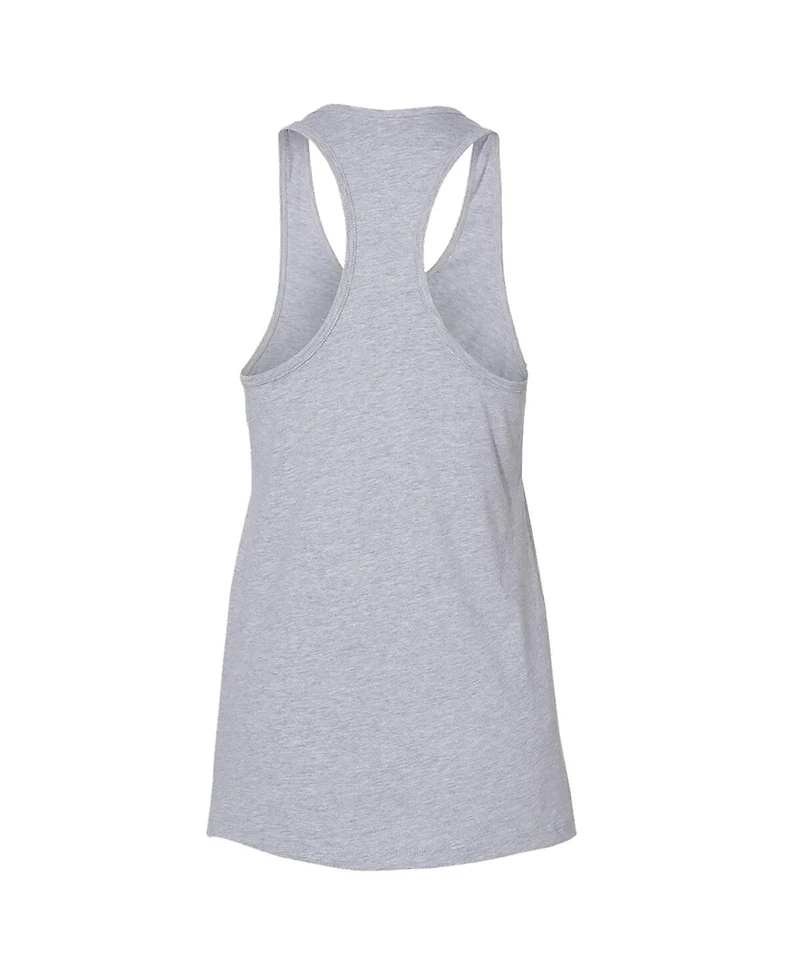 Joe Gibbs Racing Team Collection Women's Gray Martin Truex Jr Racer Back Tank Top