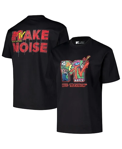 Freeze Max Men's Black Mtv Drip Loose Fit T-Shirt