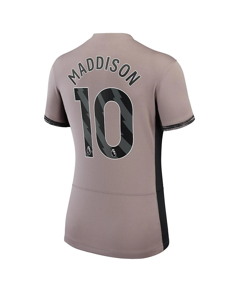 Nike Women's James Maddison Tan Tottenham Hotspur 2023/24 Third Stadium Replica Player Jersey