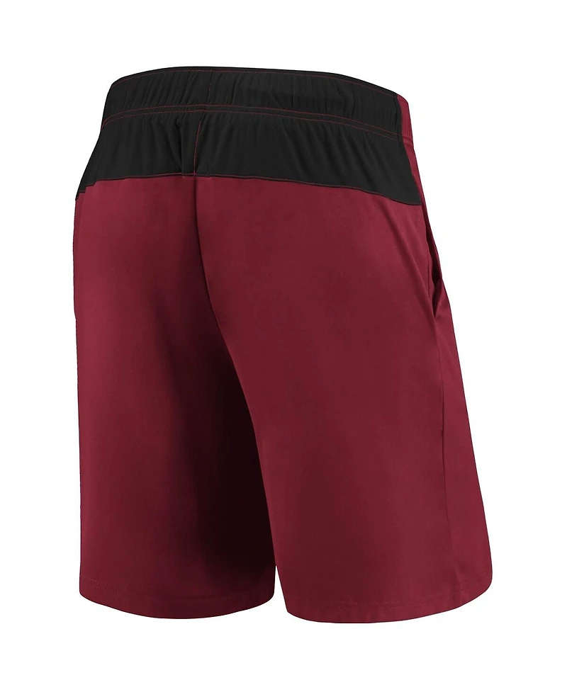 Fanatics Men's Garnet Atlanta United Fc Primary Logo Shorts