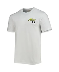 Image One Men's White Miami Hurricanes Vice Est. Comfort Color T-Shirt