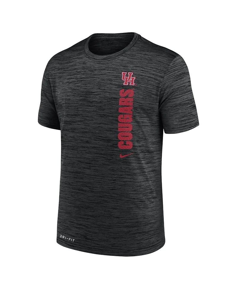 Nike Men's Black Houston Cougars 2024 Sideline Velocity Legend Performance T-Shirt