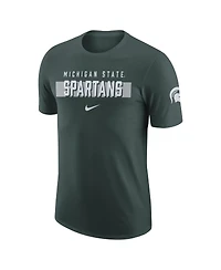 Nike Men's Green Michigan State Spartans Campus Gametime T-Shirt