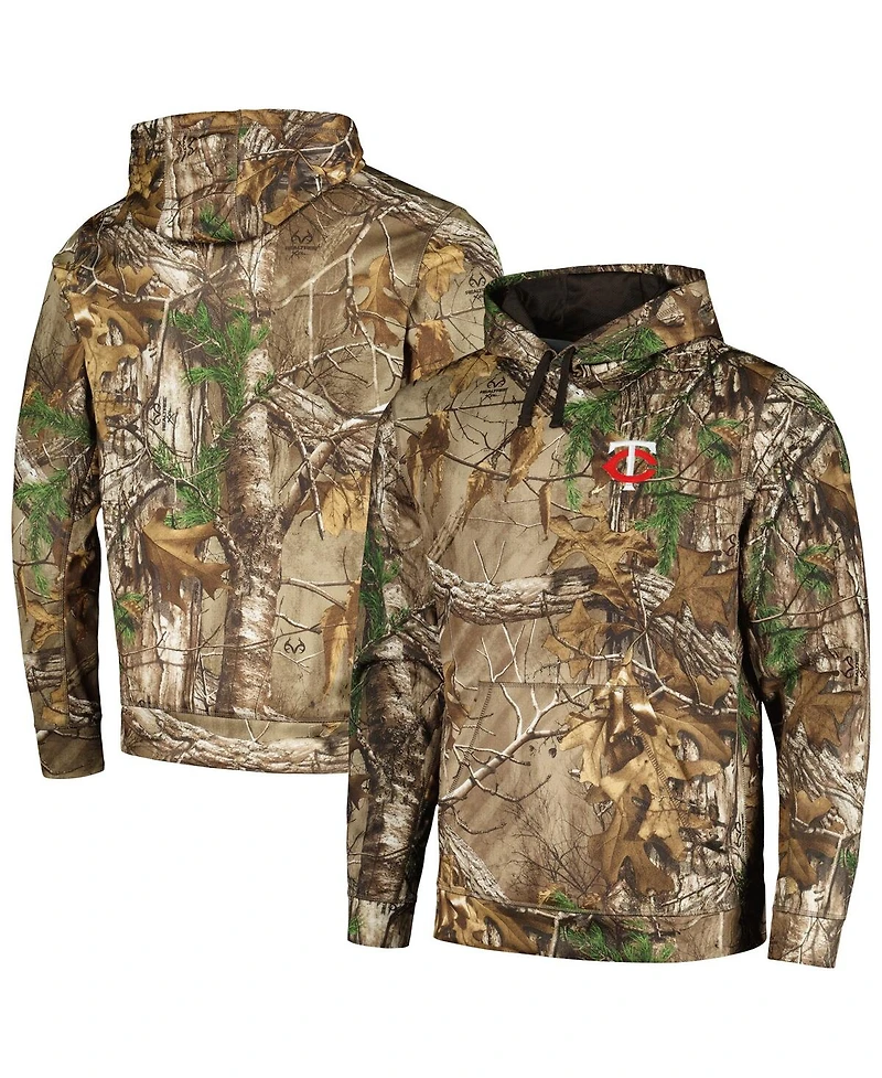 Dunbrooke Men's Camo Minnesota Twins Champion Realtree Pullover Hoodie