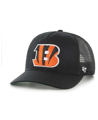 '47 Brand Men's Black Cincinnati Bengals Mesh Hitch Trucker Adjustable Hat