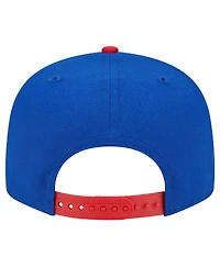 New Era Men's Royal/Red Buffalo Bills Team Establish 9FIFTY Snapback Hat