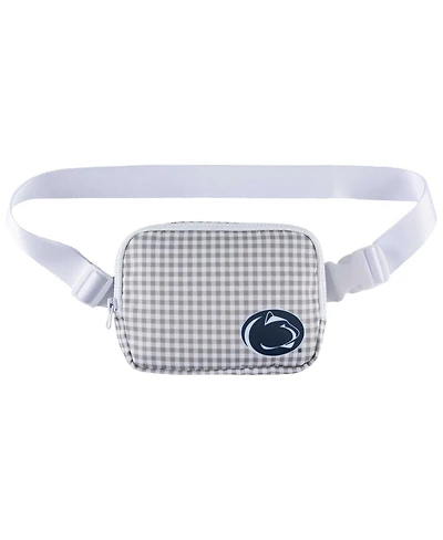 ZooZatz Penn State Nittany Lions Gingham Fanny Pack Handbag