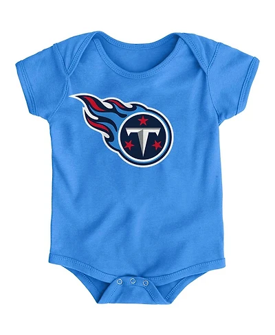 Outerstuff Baby Boys and Girls Light Blue Tennessee Titans Team Logo Bodysuit