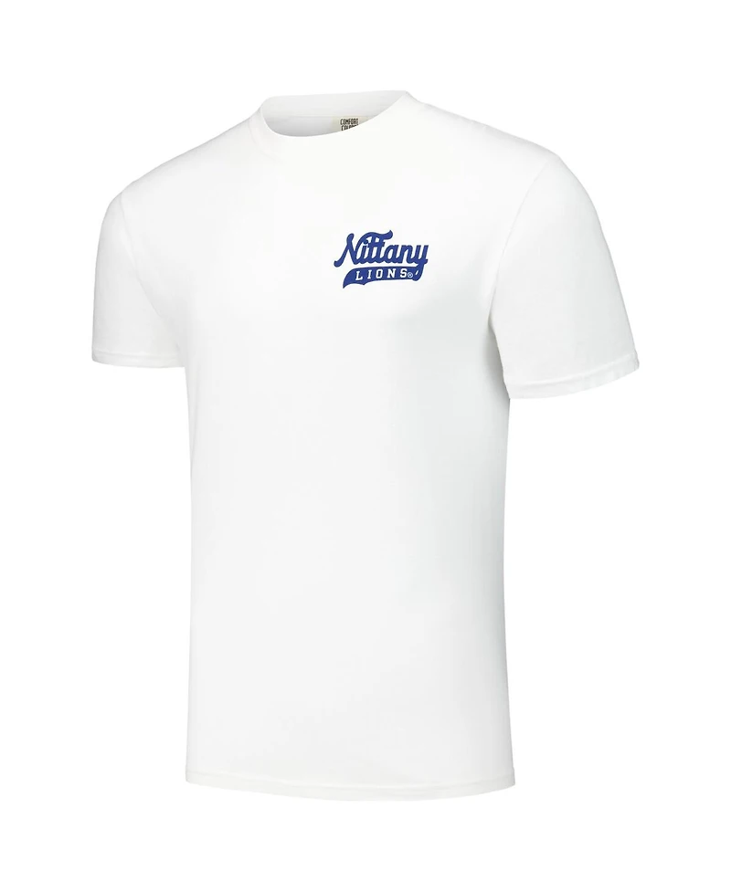 Image One Men's and Women's White Penn State Nittany Lions Hyper Local Stadium Gates Helmet T-Shirt
