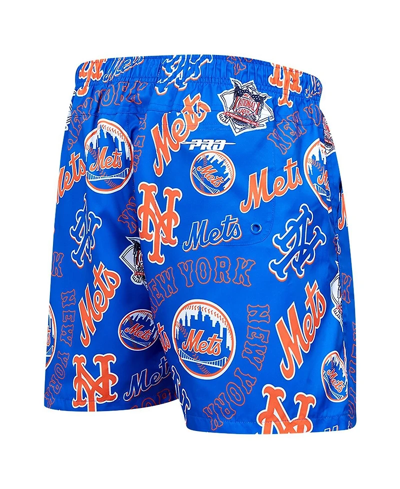 Pro Standard Men's Royal New York Mets Toss Logo Woven Shorts