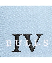 Mitchell & Ness Men's Light Blue/Black Chicago Bulls Core Iv Snapback Hat