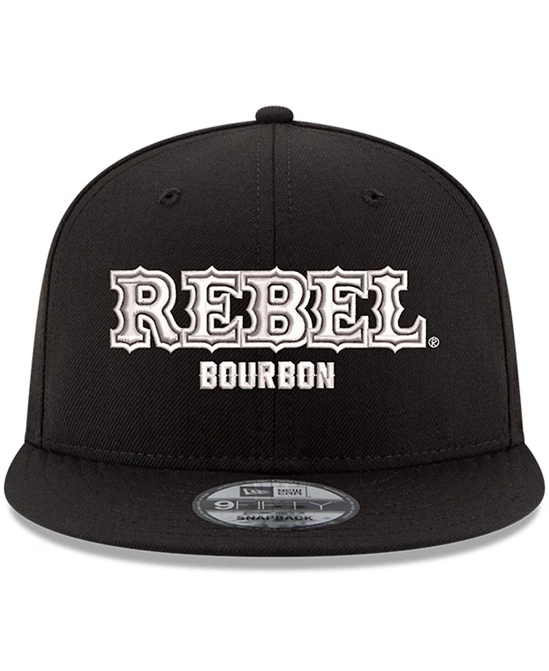 Richard Childress Racing Team Collection Men's Black Kyle Busch Rebel Bourbon 9FIFTY Snapback Hat