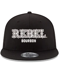 Richard Childress Racing Team Collection Men's Black Kyle Busch Rebel Bourbon 9FIFTY Snapback Hat