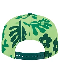 New Era Men's Light Green New York Jets Leafy 9FIFTY Snapback Hat