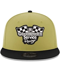 New Era Men's Gold/Black Richard Childress Racing Goodwrench 9FIFTY Snapback Hat