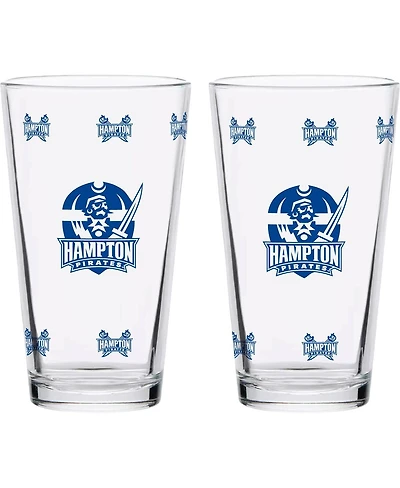 Indigo Falls Hampton Pirates Two-Pack Knockout 16oz. Pint Glass Set