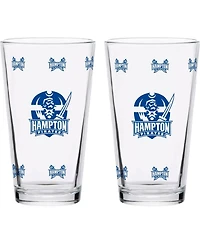 Indigo Falls Hampton Pirates Two-Pack Knockout 16oz. Pint Glass Set