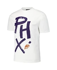 Round21 Men's and Women's White Phoenix Mercury Statement T-Shirt