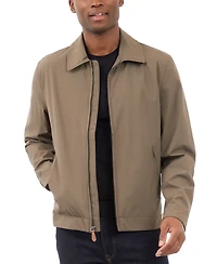 London Fog Men's Hipster Stretch Water-Resistant Full-Zip Jacket