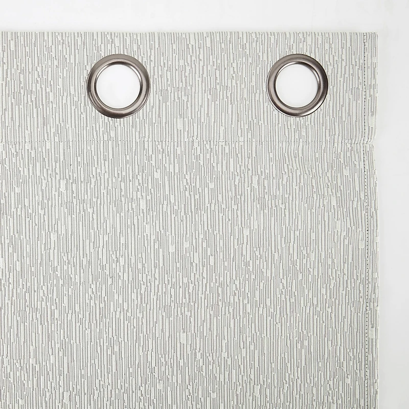 Noir Dimensional Thermal Extreme 100% Blackout Grommet Curtain Panel