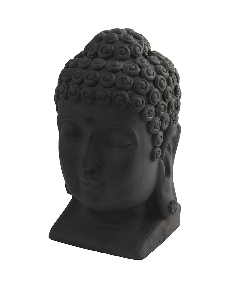 Slickblue Serene Buddha Head Sculpture for Tranquil Home Decor