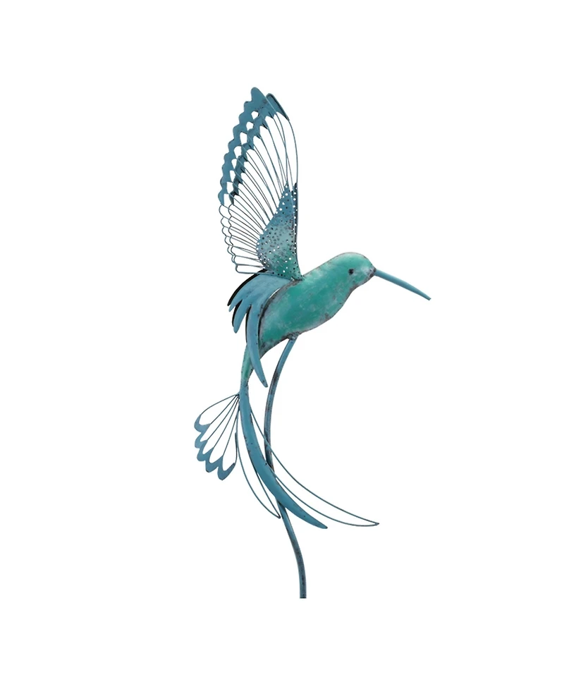 Slickblue Set of 2 Hummingbird Garden Stakes – Elegant Accents for Outdoor Spaces