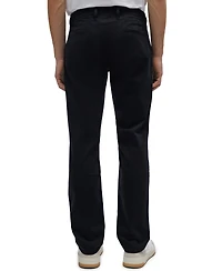 Boss by Hugo Boss Men's Stretch-Cotton Satin Slim-Fit Trousers