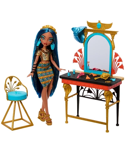 Monster High Cleo De Nile Self-Scare Day Doll and Playset