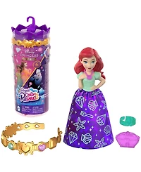 Disney Princess Royal Color Reveal Princess or Villain Small Doll with 5 Surprises
